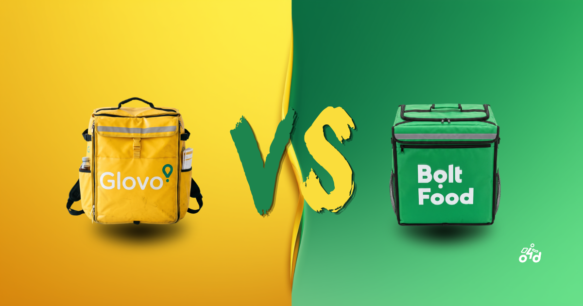 Bolt Food vs Glovo: diferențe pentru curieri
